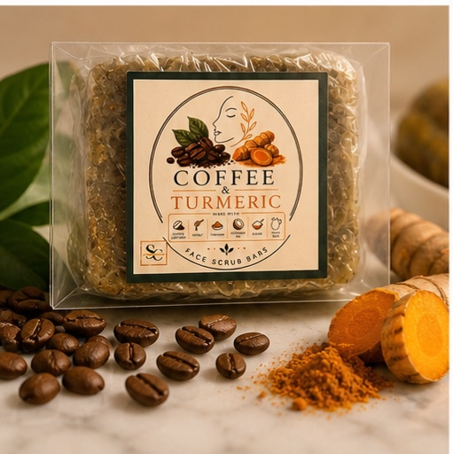 Coffee & Turmeric Scrub Bars